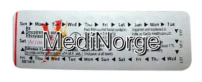 Drospirenon / Ethinyløstradiol 3 Mg/0,03 Mg